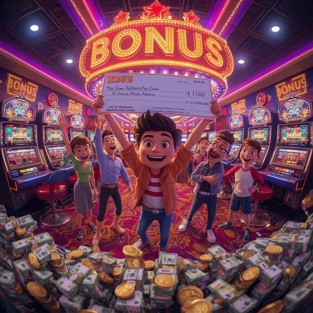 bonus dans les mains d’un joueur au casino MANGA CASINO