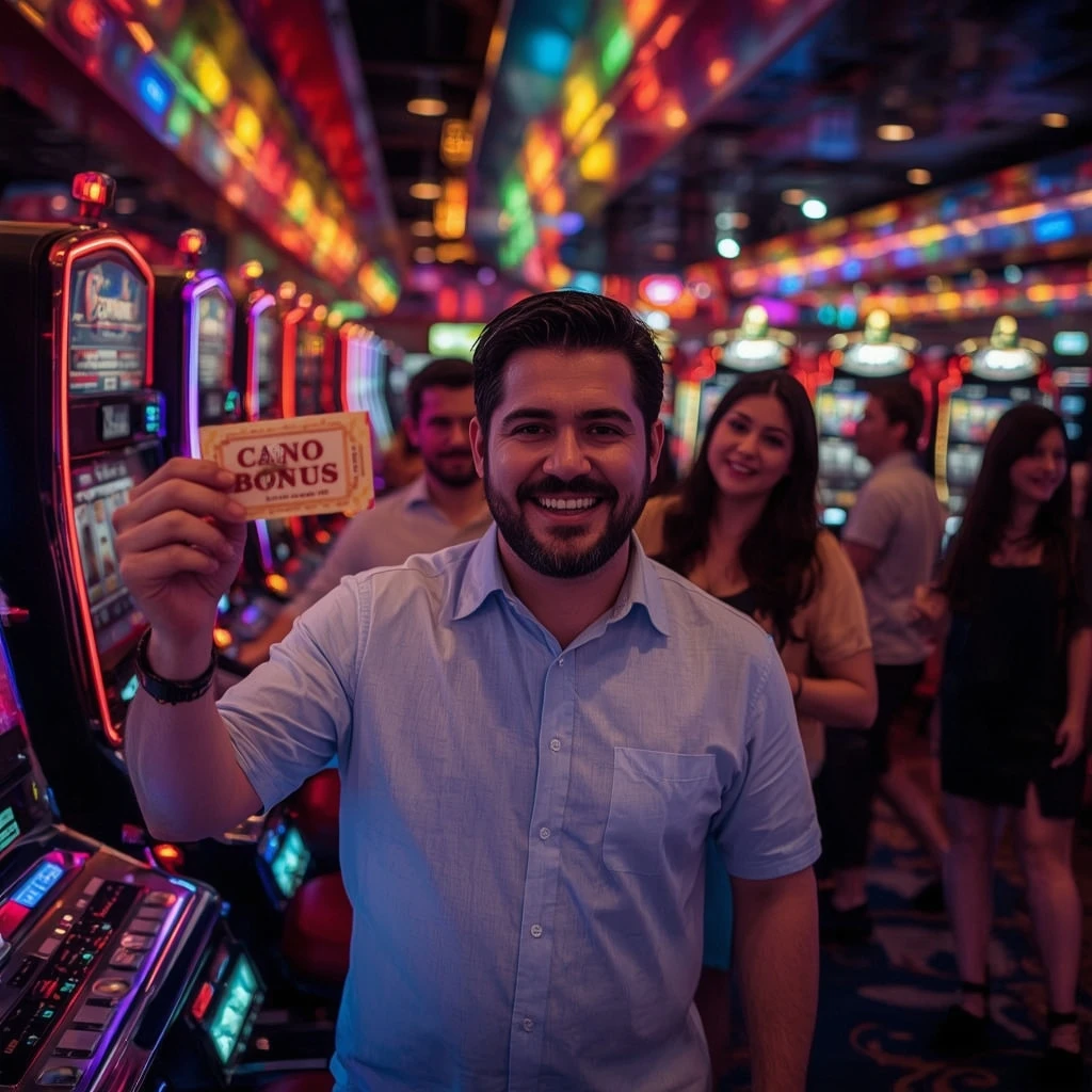 une personne avec un bonus de casino Manga Casino